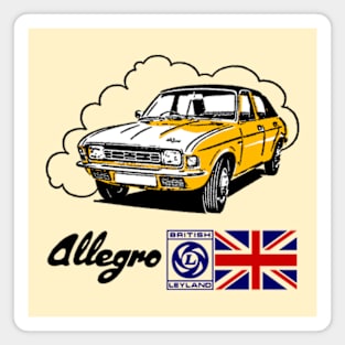 AUSTIN ALLEGRO - in yellow Magnet